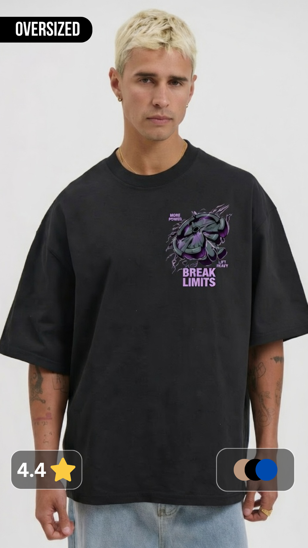 Break Limits Oversized T-shirt