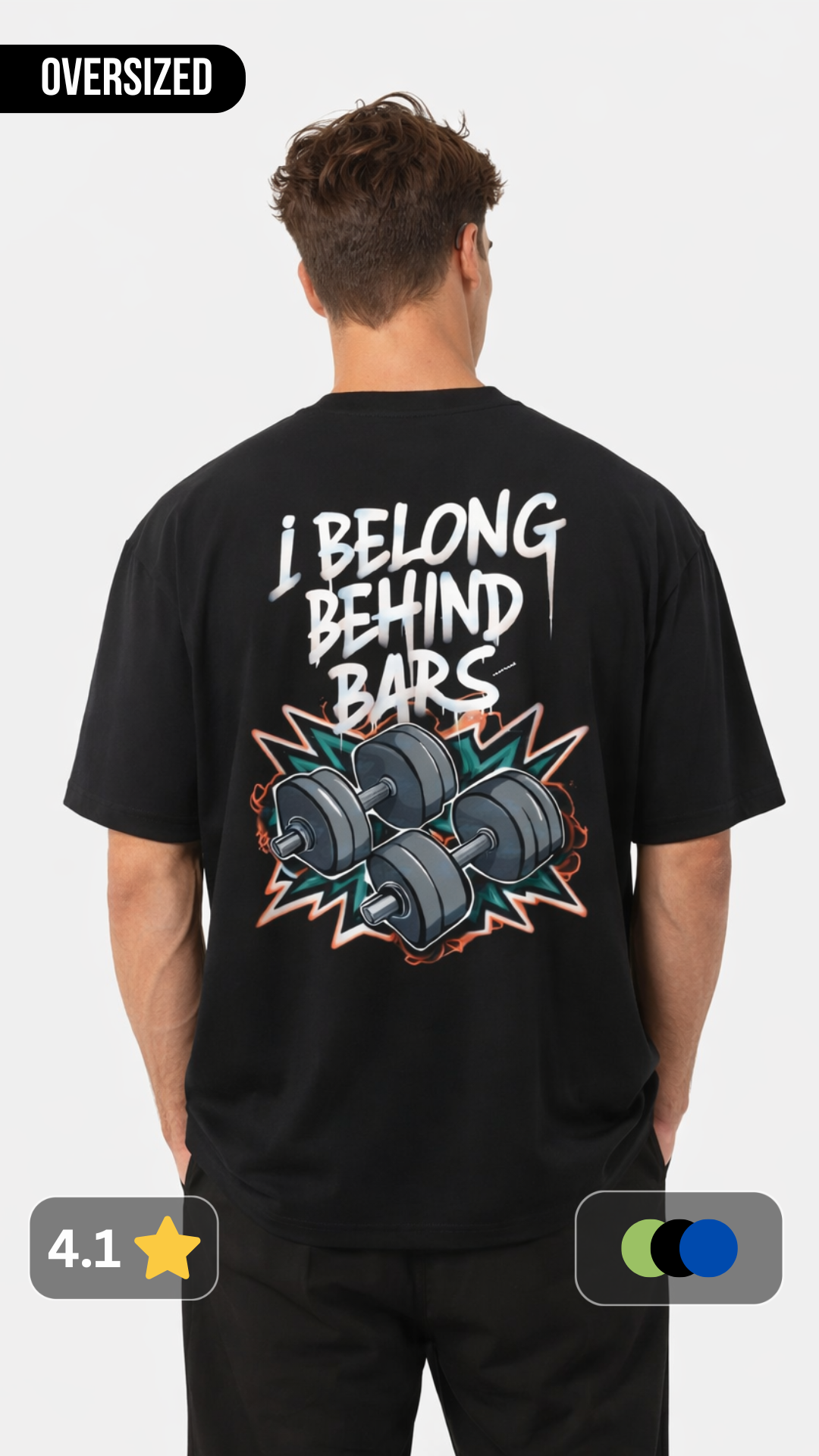 The Dumbell Oversized T shirt