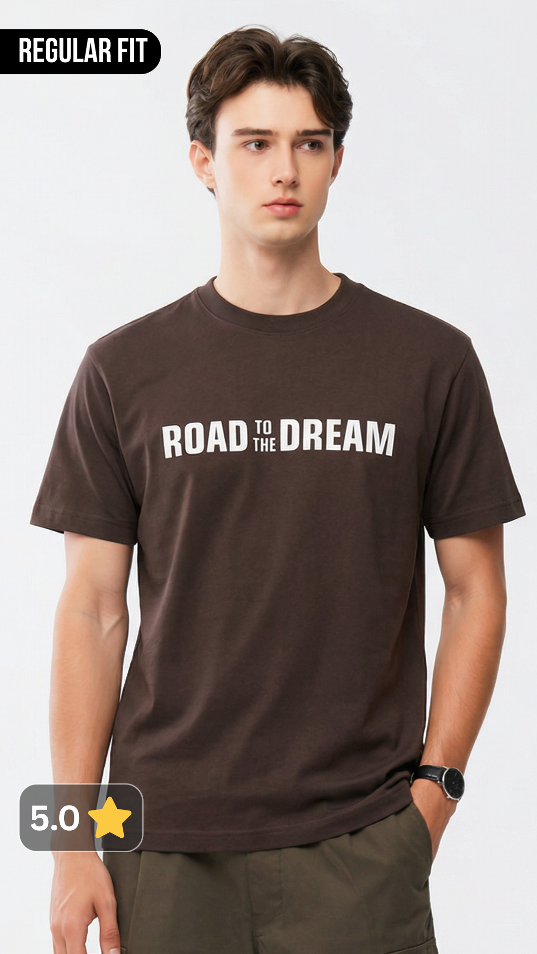 Road To Dream Regular Fit Tshirt