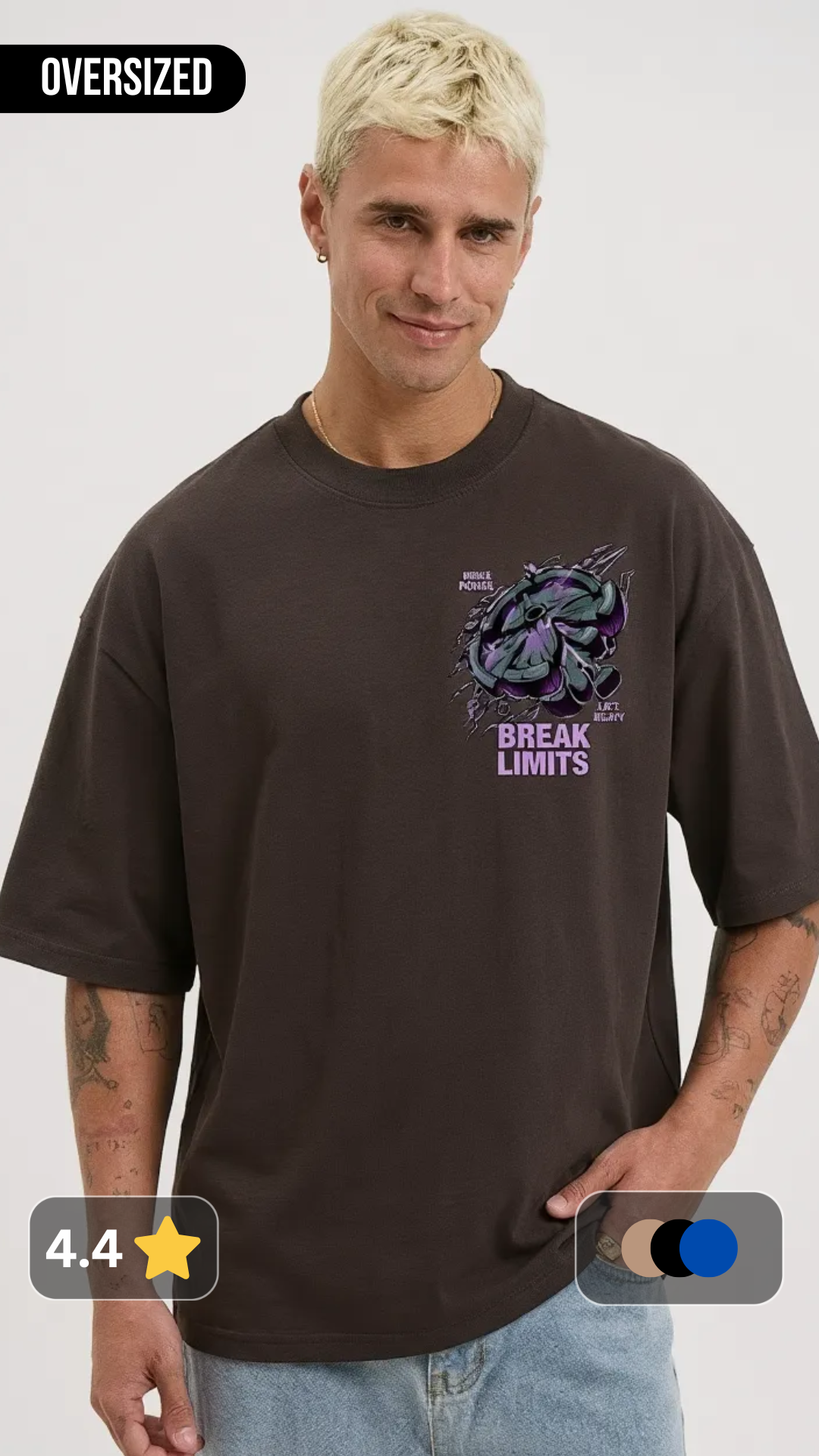 Break Limits Oversized T-shirt