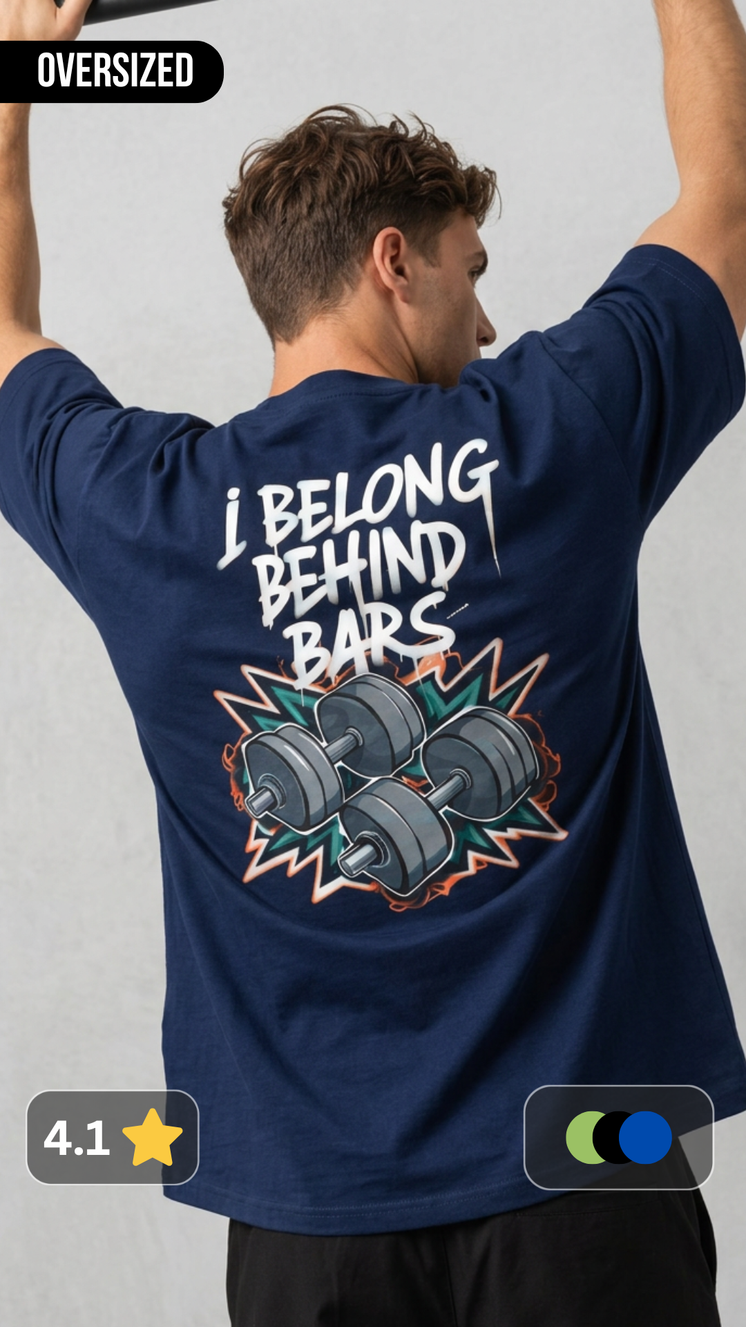 The Dumbell Oversized T shirt