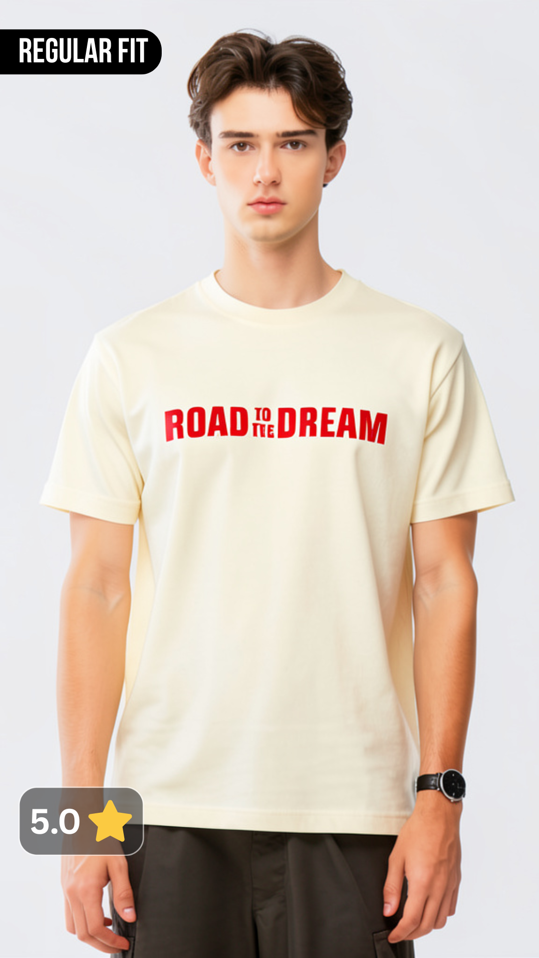 Road To Dream Regular Fit Tshirt