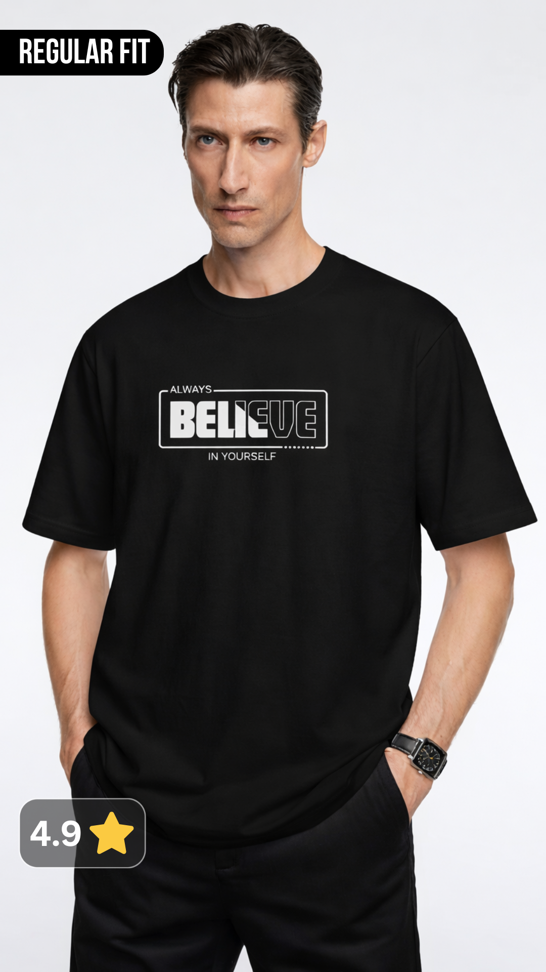 Believe Regular Fit Tshirt