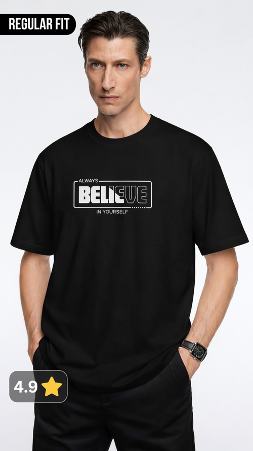 Believe Regular Fit Tshirt