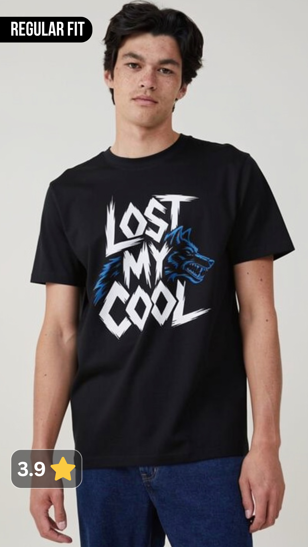 Lost My Cool Regular Fit Tshirt