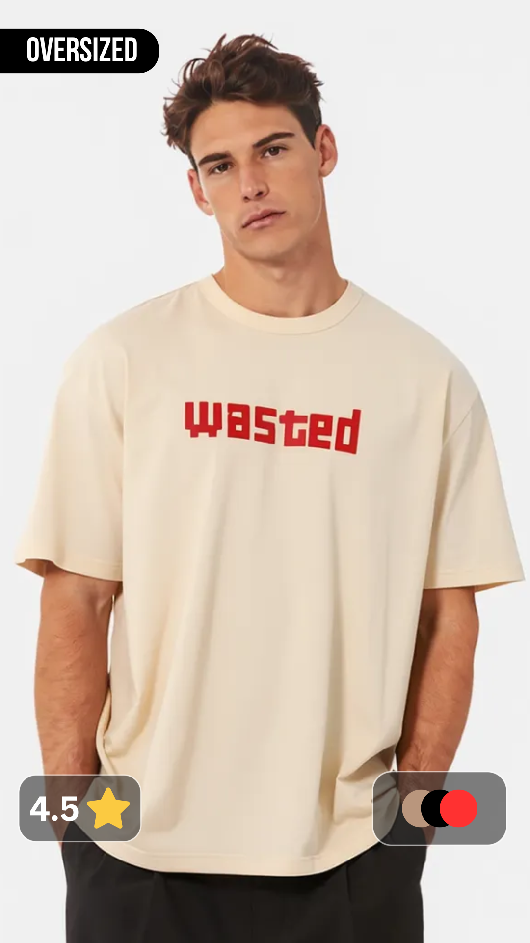 Wasted Oversized Tshirt