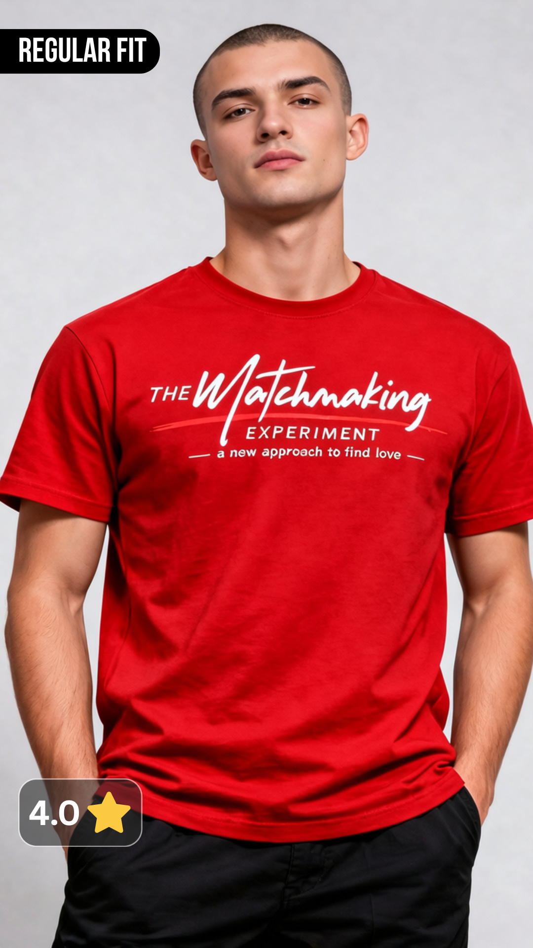 Matching Regular Fit Tshirt