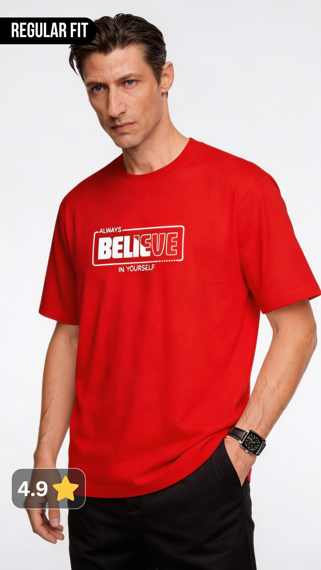 Believe Regular Fit Tshirt