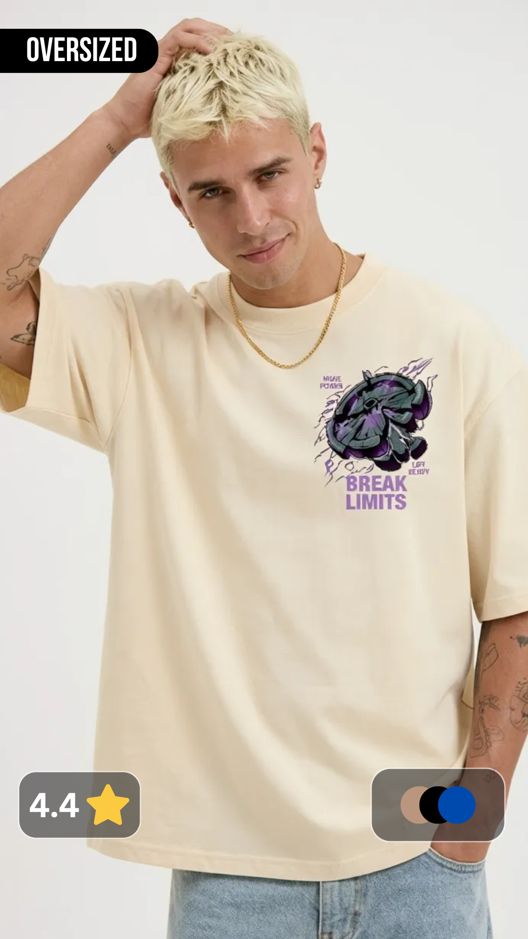 Break Limits Oversized T-shirt