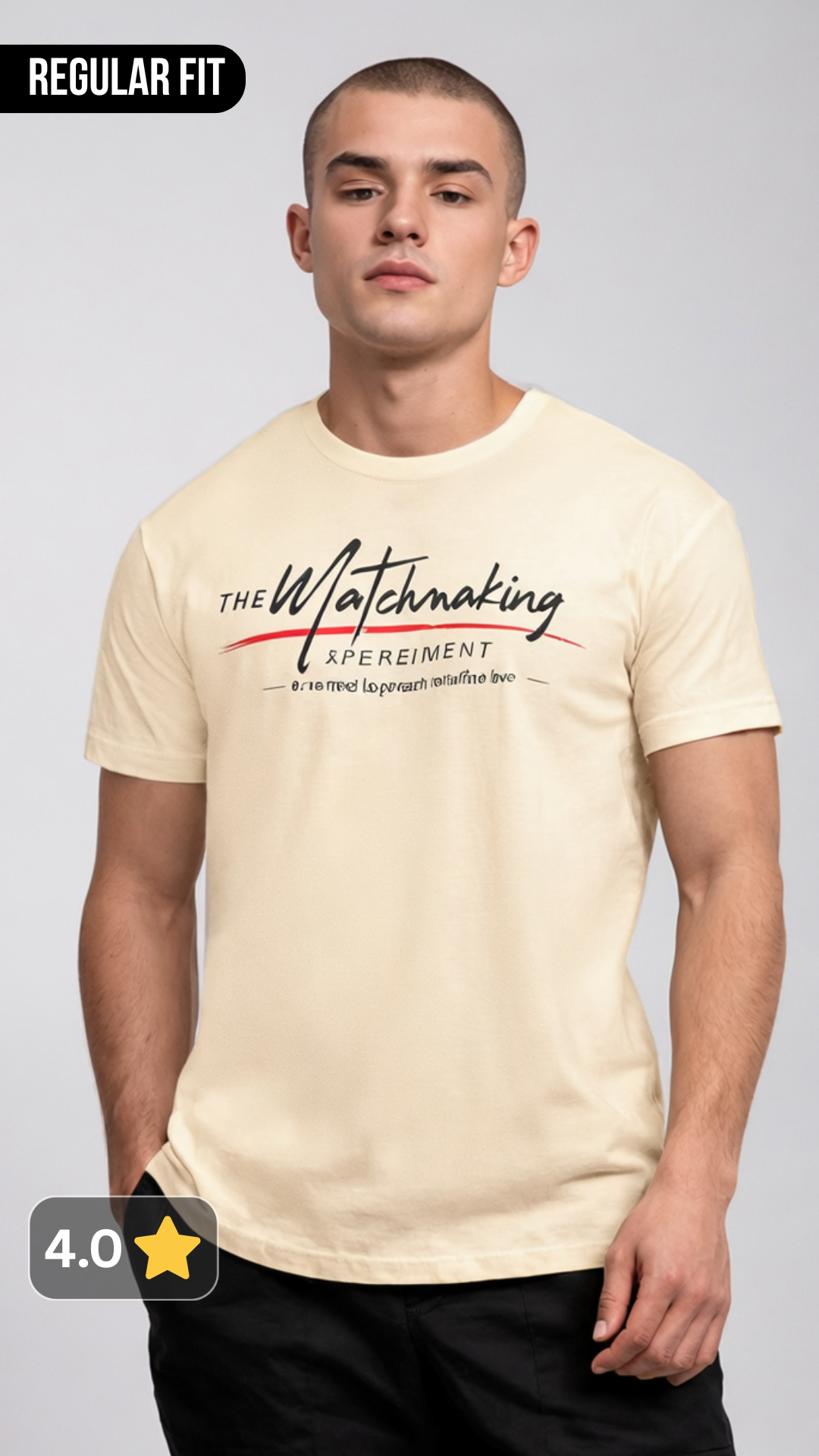 Matching Regular Fit Tshirt