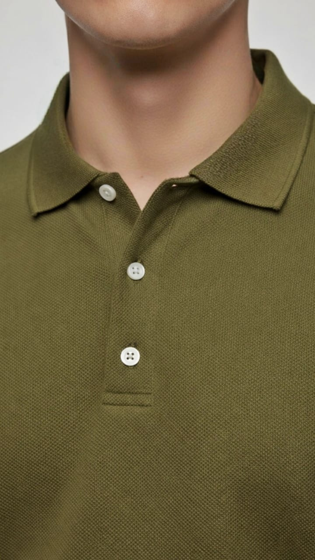 Men’s Premium Olive Polo T-Shirt