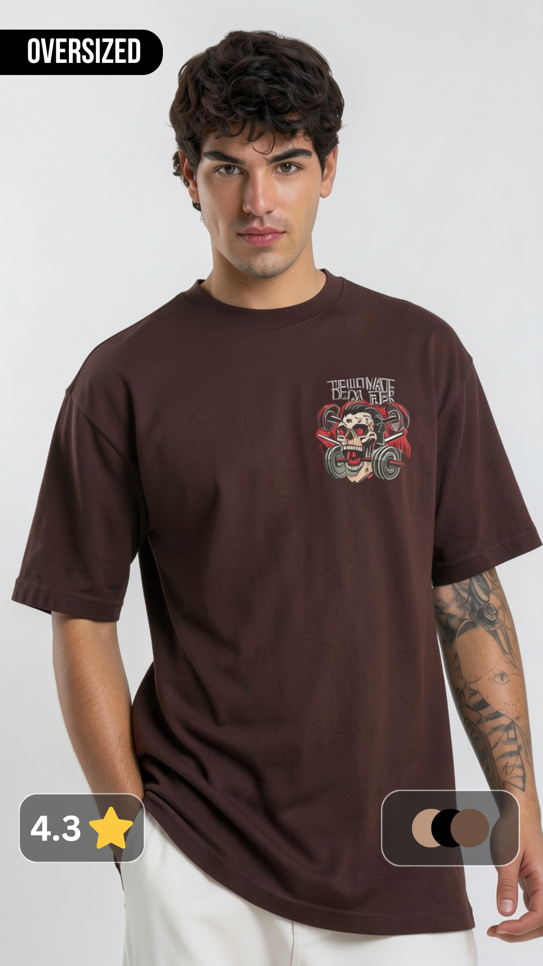 The Death Oversized Tshirt