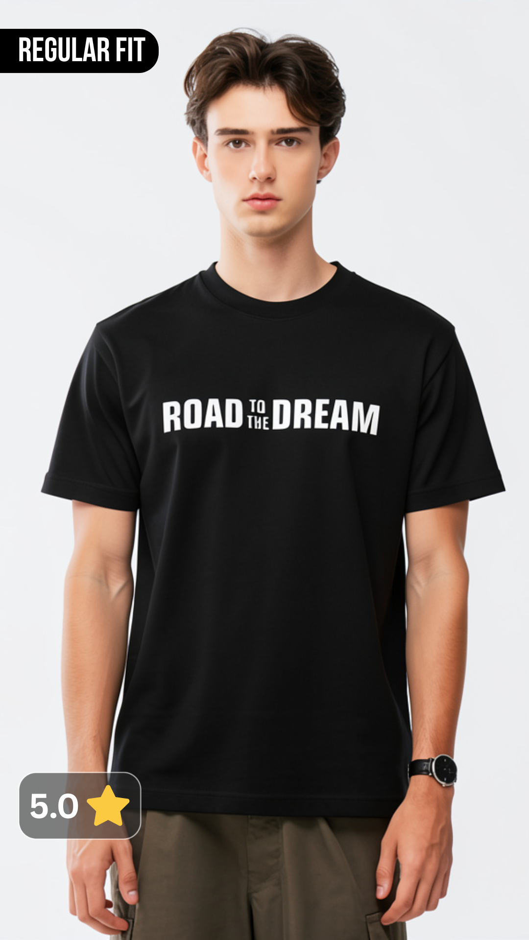 Road To Dream Regular Fit Tshirt