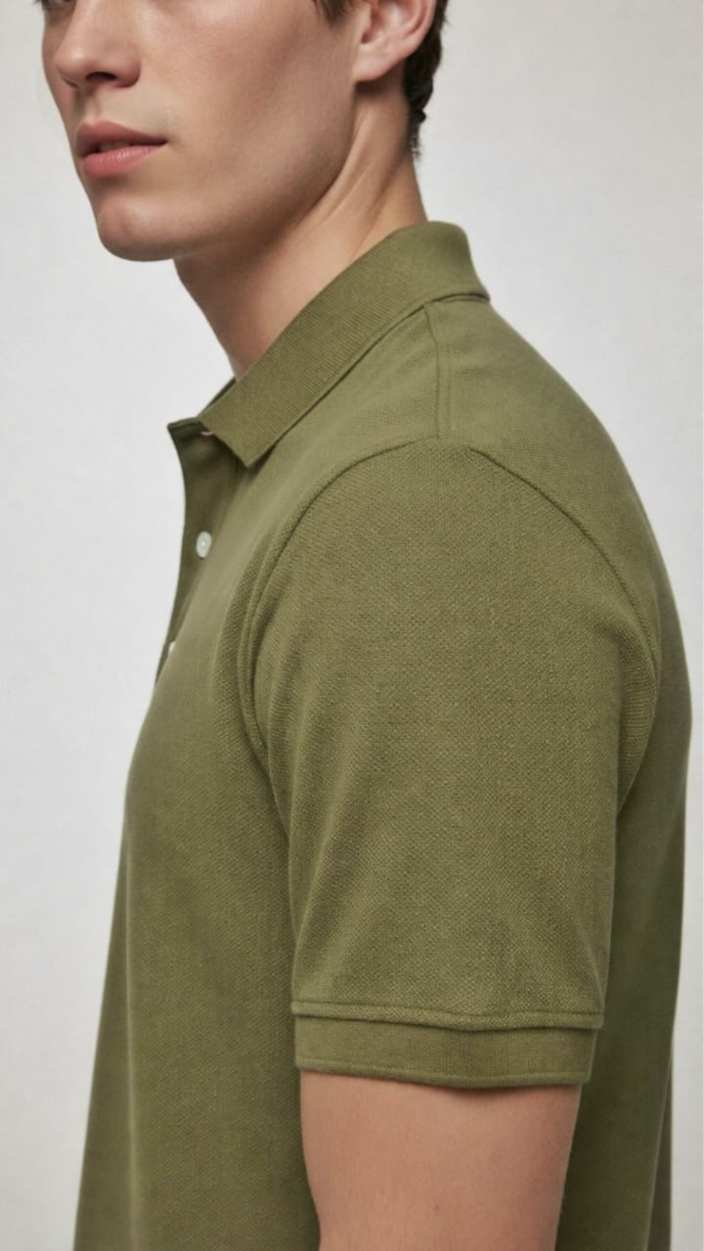 Men’s Premium Olive Polo T-Shirt
