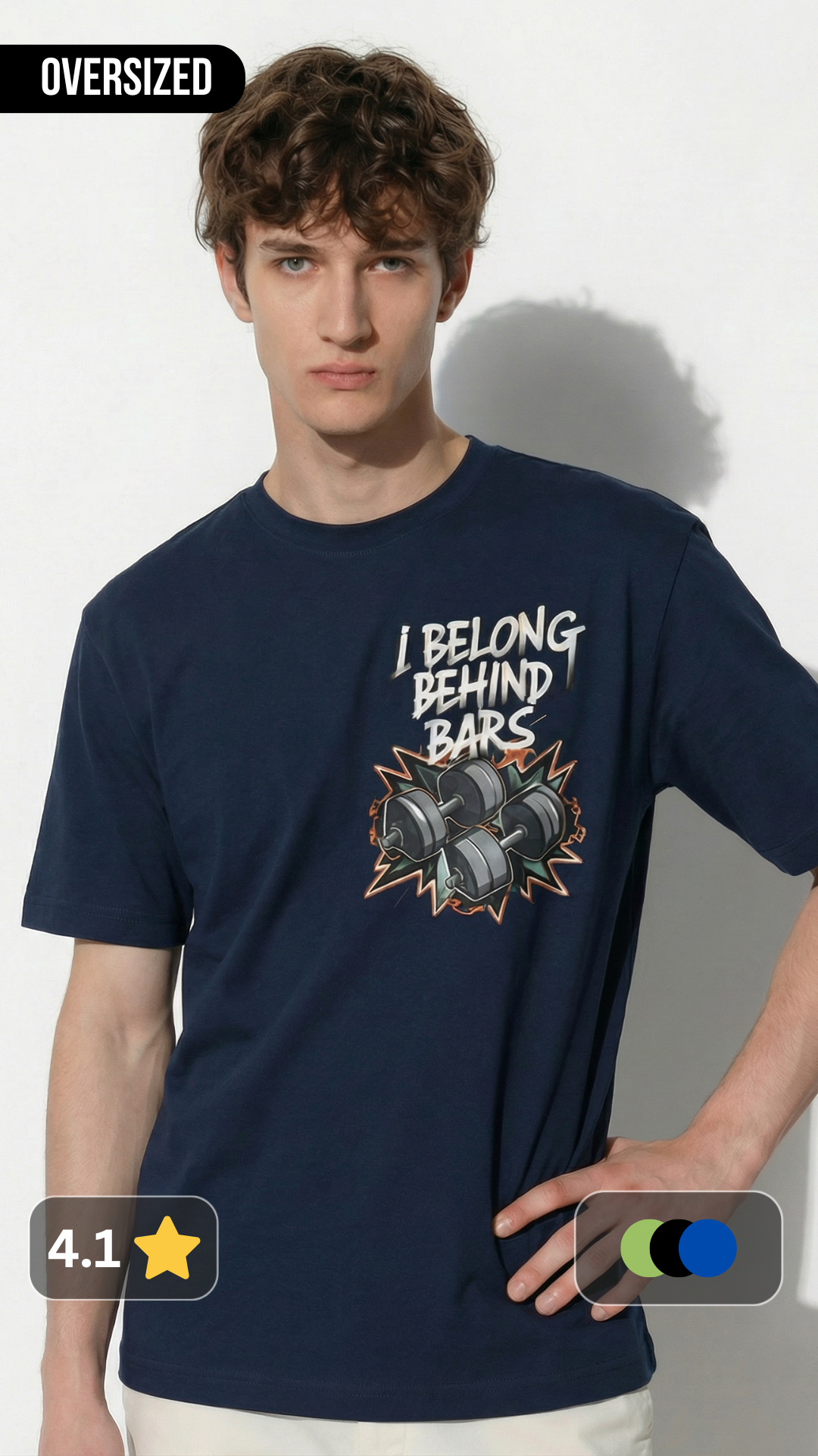 The Dumbell Oversized T shirt