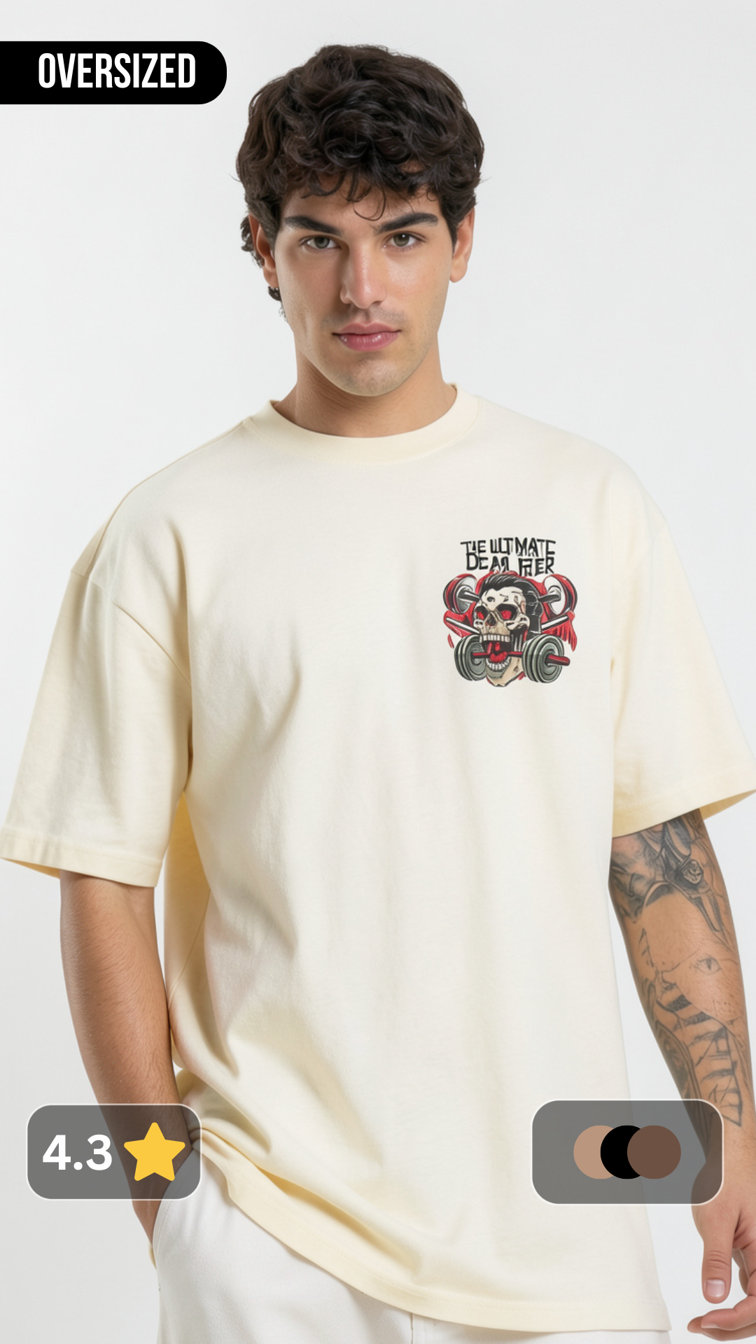 The Death Oversized Tshirt