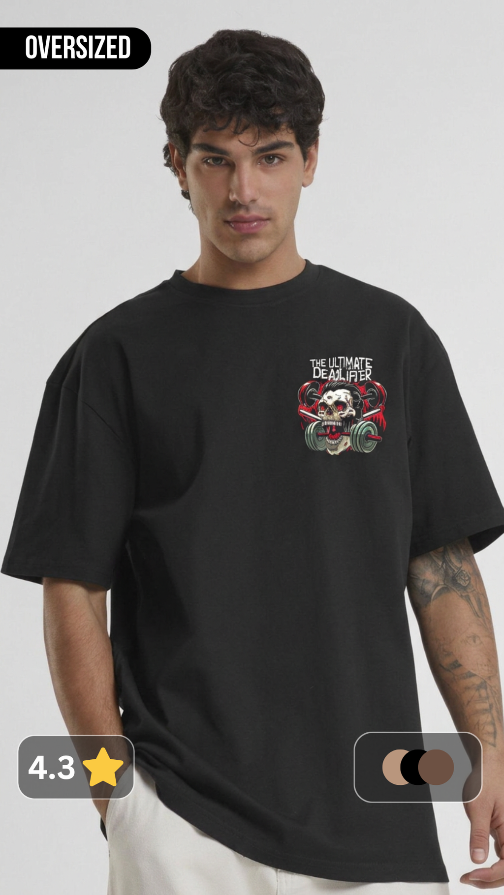 The Death Oversized Tshirt