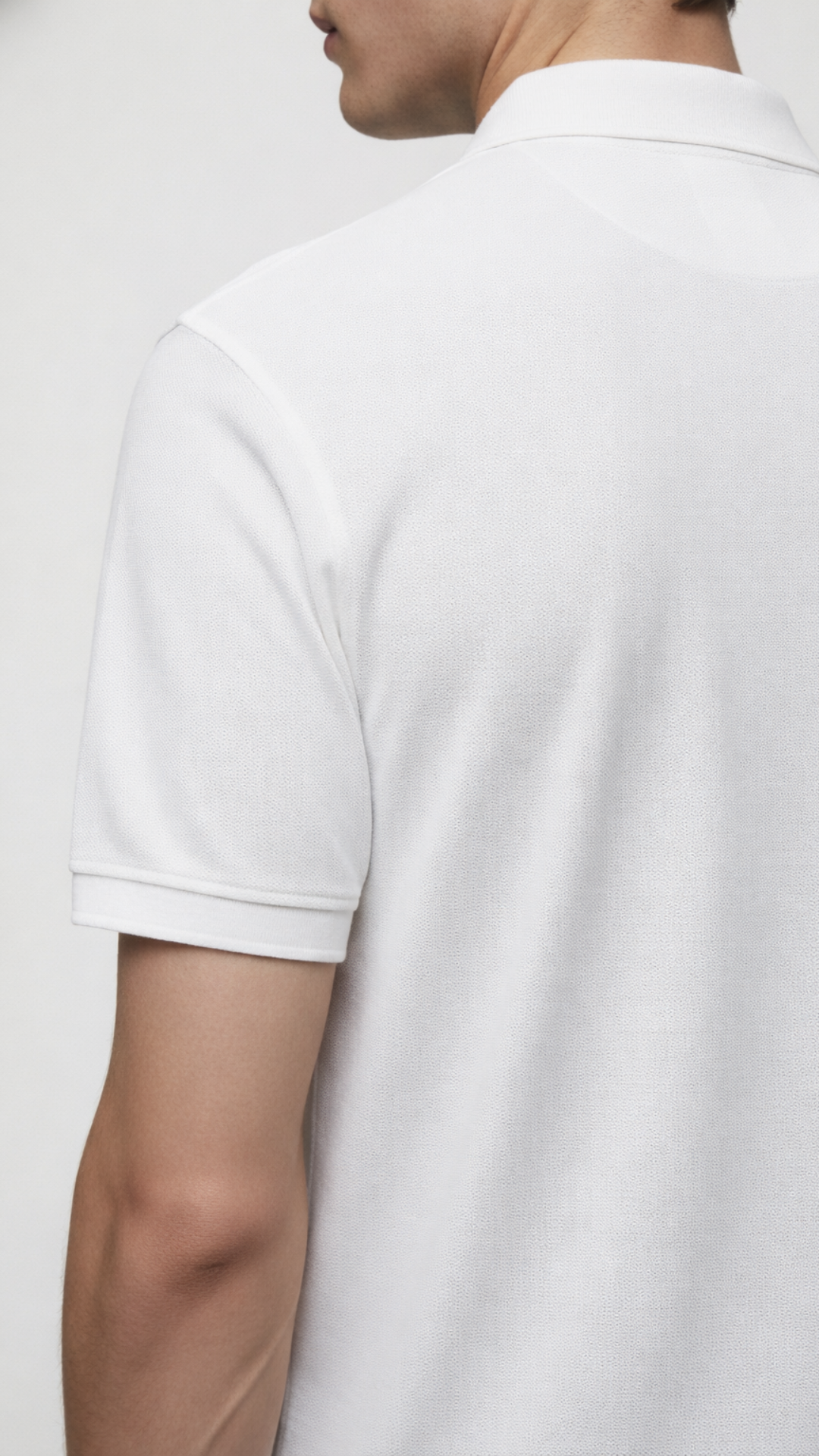 Men’s Premium White Polo T-Shirt