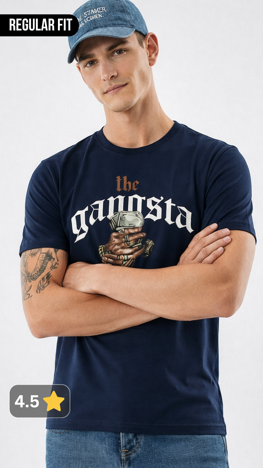 The Ganagsta Regular Fit t shirt