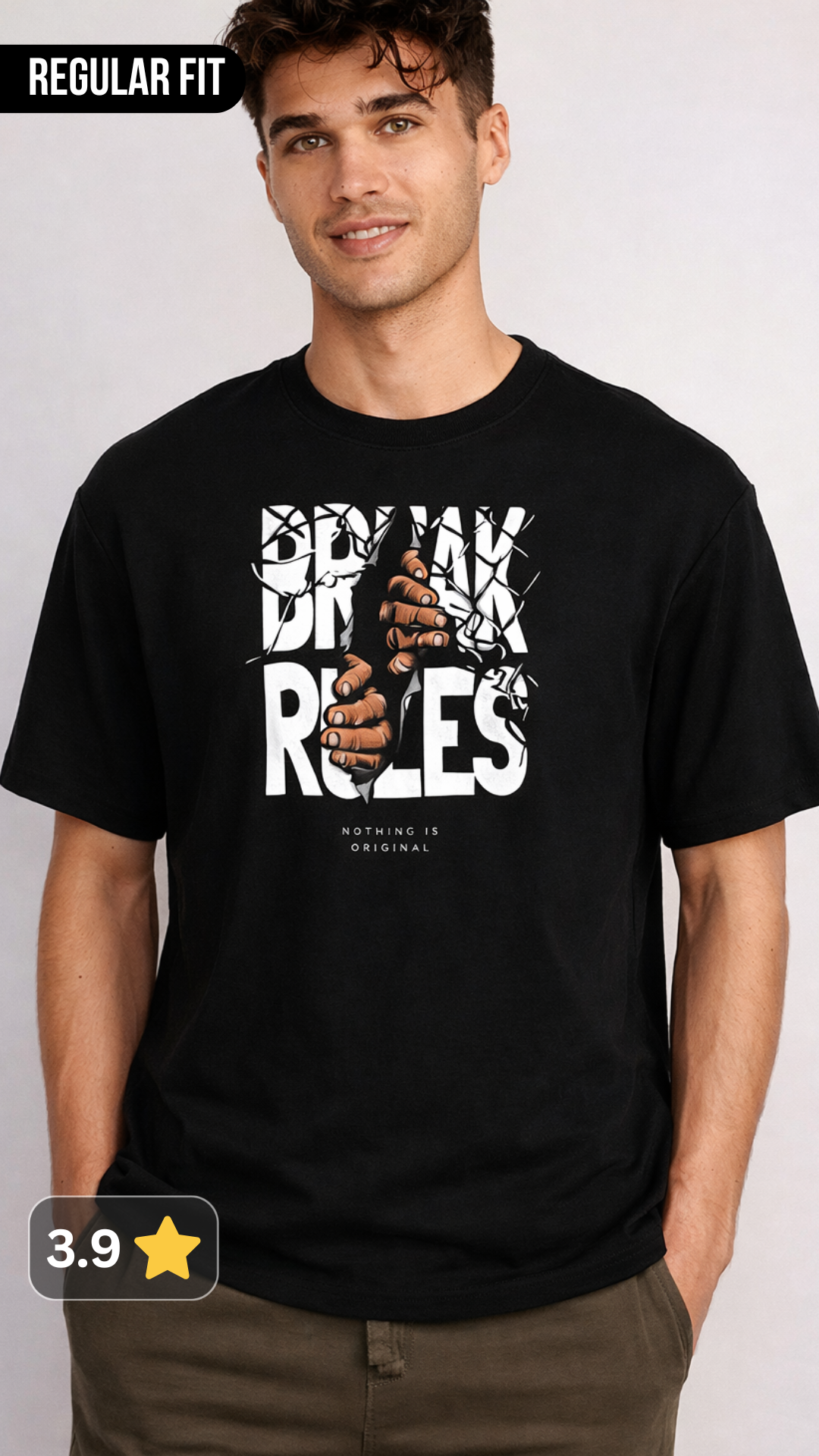 Break Rules Regular fit Tshirt