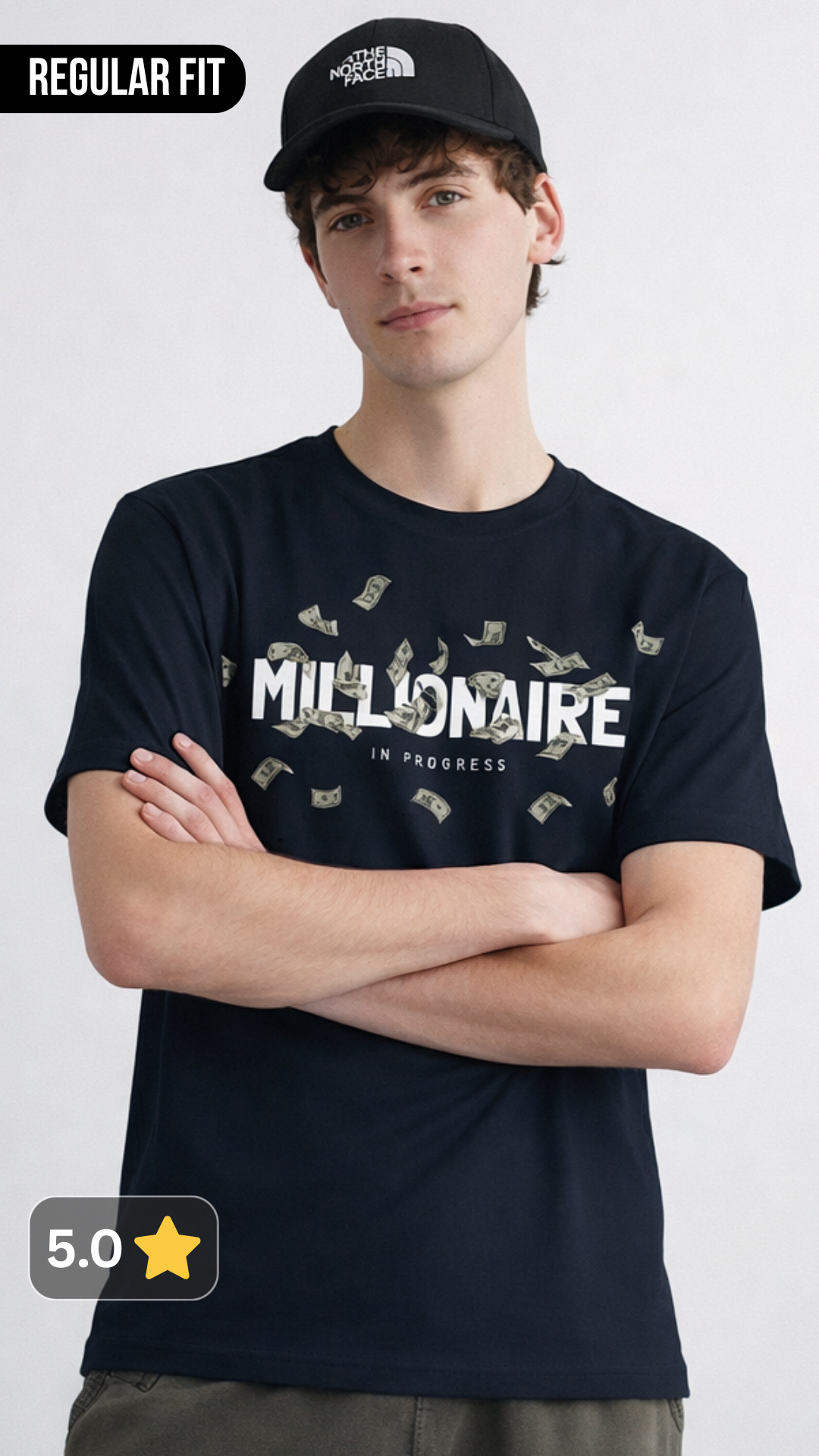 Millionaire Regular Fit T shirt