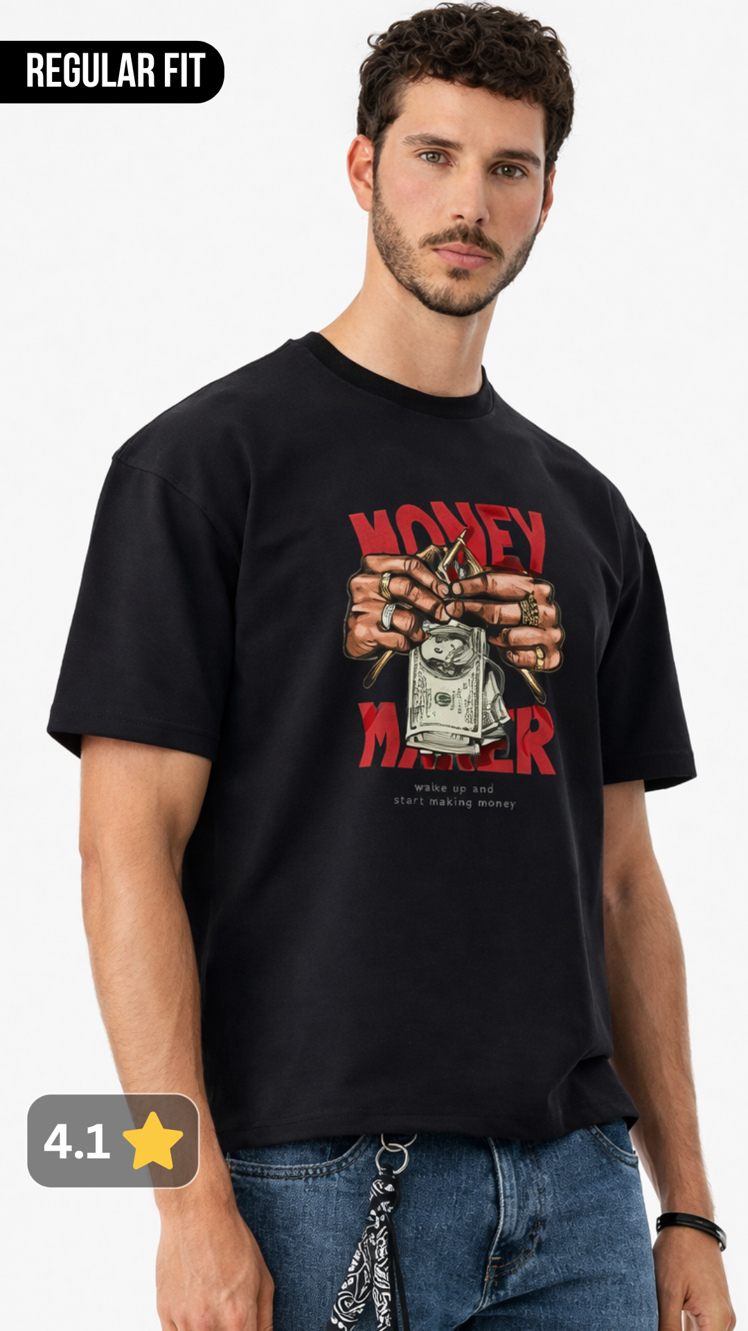 Money Maker Regular fit T-Shirt