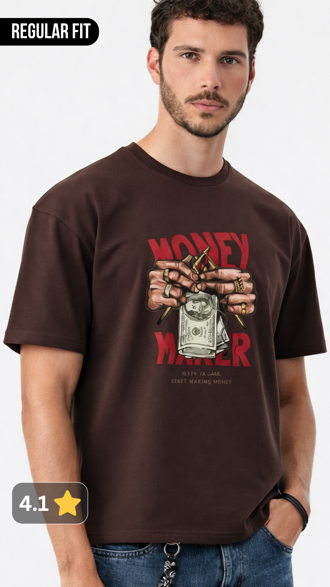Money Maker Regular fit T-Shirt