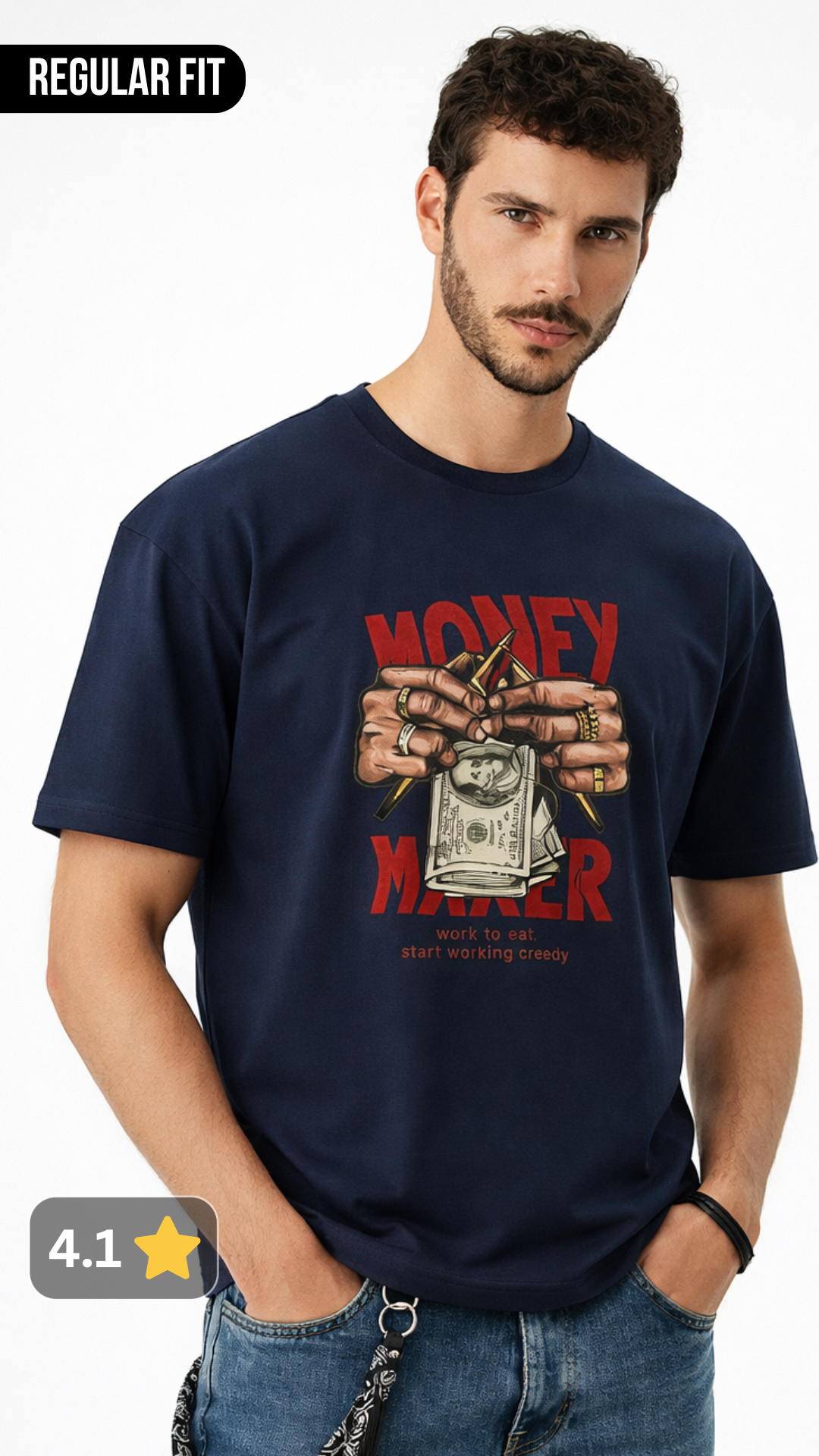 Money Maker Regular fit T-Shirt