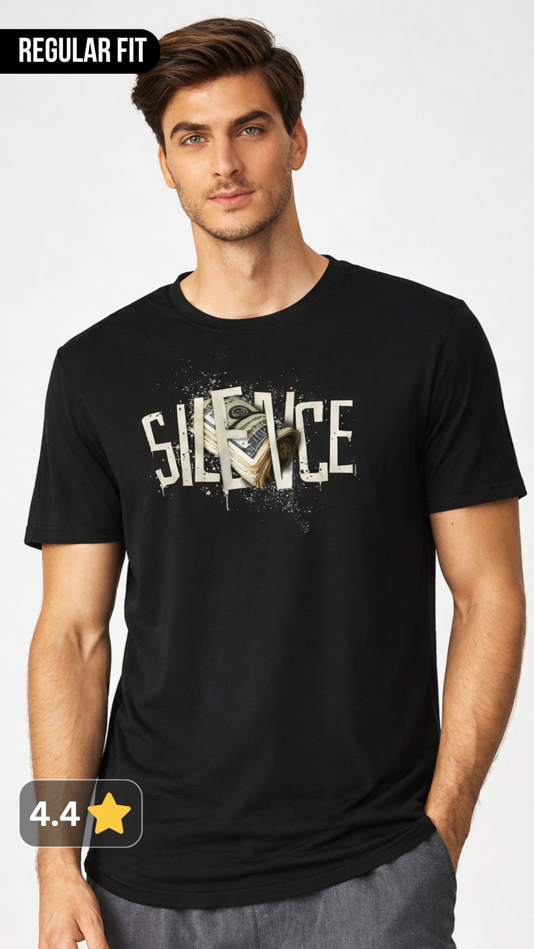 Silence Regular fit tshirt