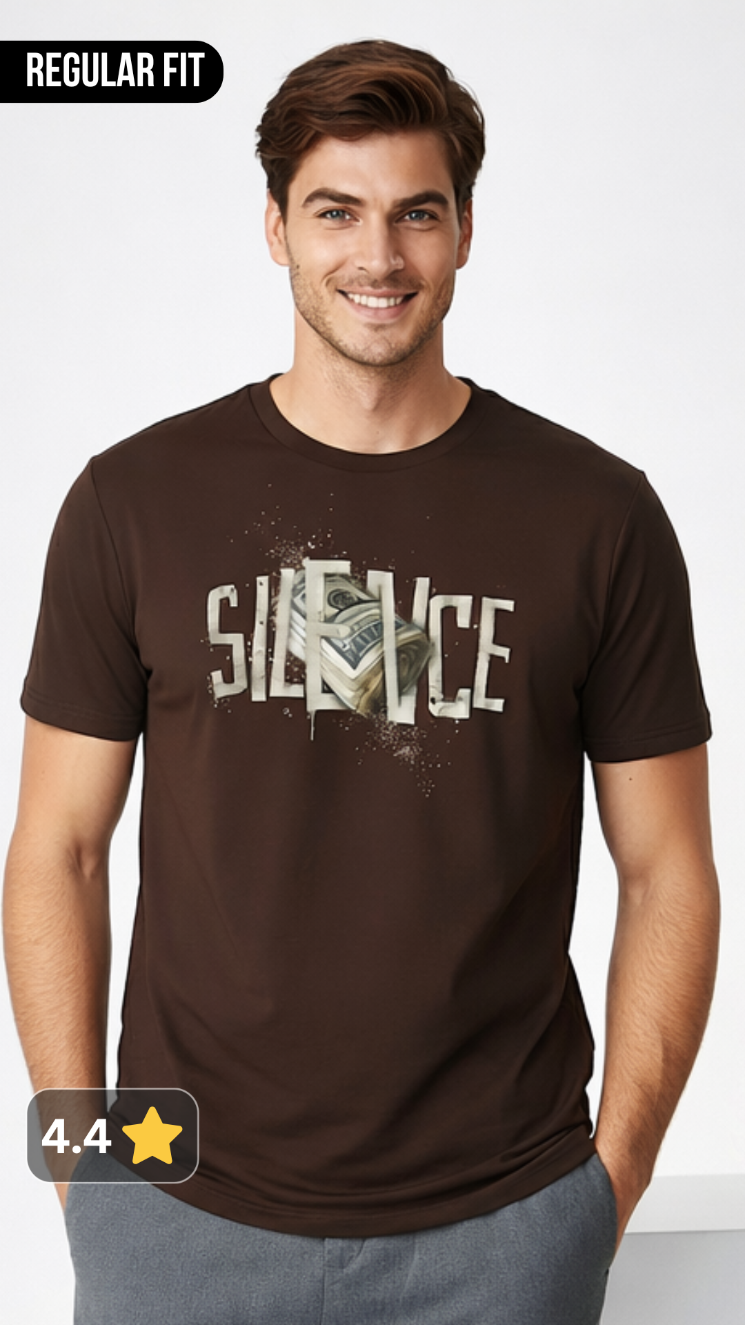 Silence Regular fit tshirt